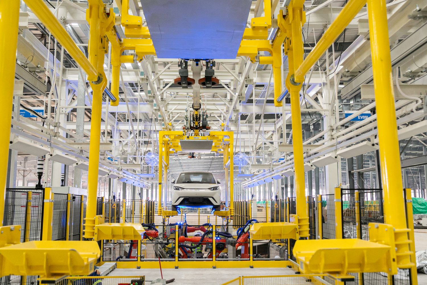 BYD:s nya fabrik i Brasilien